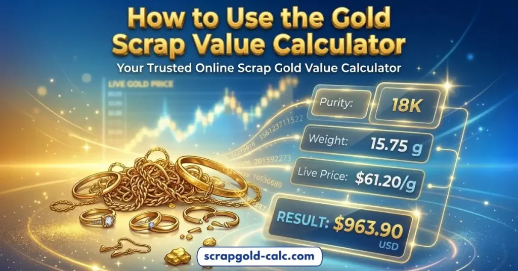 How to Use the Gold Scrap Value Calculator 6 How to Use the Gold Scrap Value Calculator