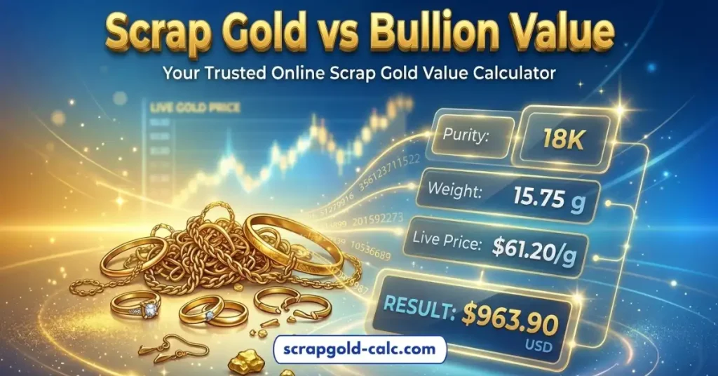 Scrap Gold vs Bullion Value 5 Scrap Gold vs Bullion Value